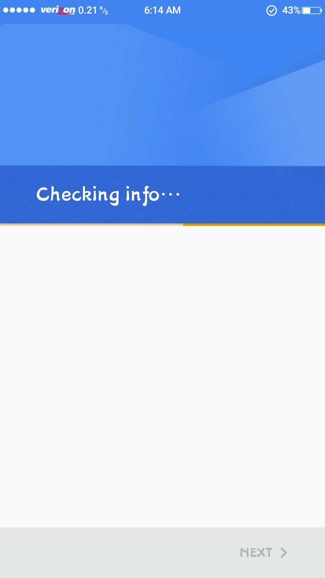 google checking info loop